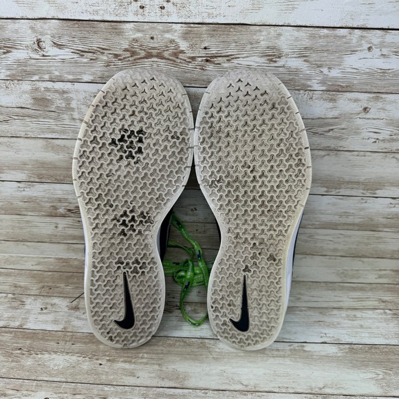 Nike SB Air Max Janoski 2 Navy Blue Seahawks Skateboarding Sneakers Men's Size 9 - Picture 8 of 9